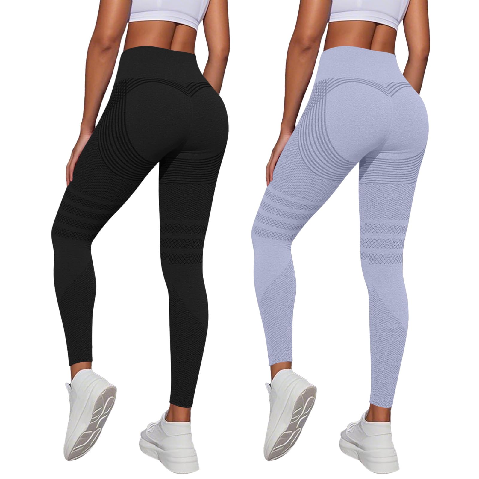 2 Pack Viva Cuerpo Leggings 3D Anticelulíticos Mujer,Leggings Anticelulitis 3D Compresión Lipedema,Leggins Anti Celulitis Deportivos Push Up, Mallas Anticelulitis Mujer Reductores Lipedema — view 16