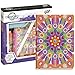 Totum 079724 Mandala/Kaleidoskop Diamond Painting Bastelset Notizbuch, bunt