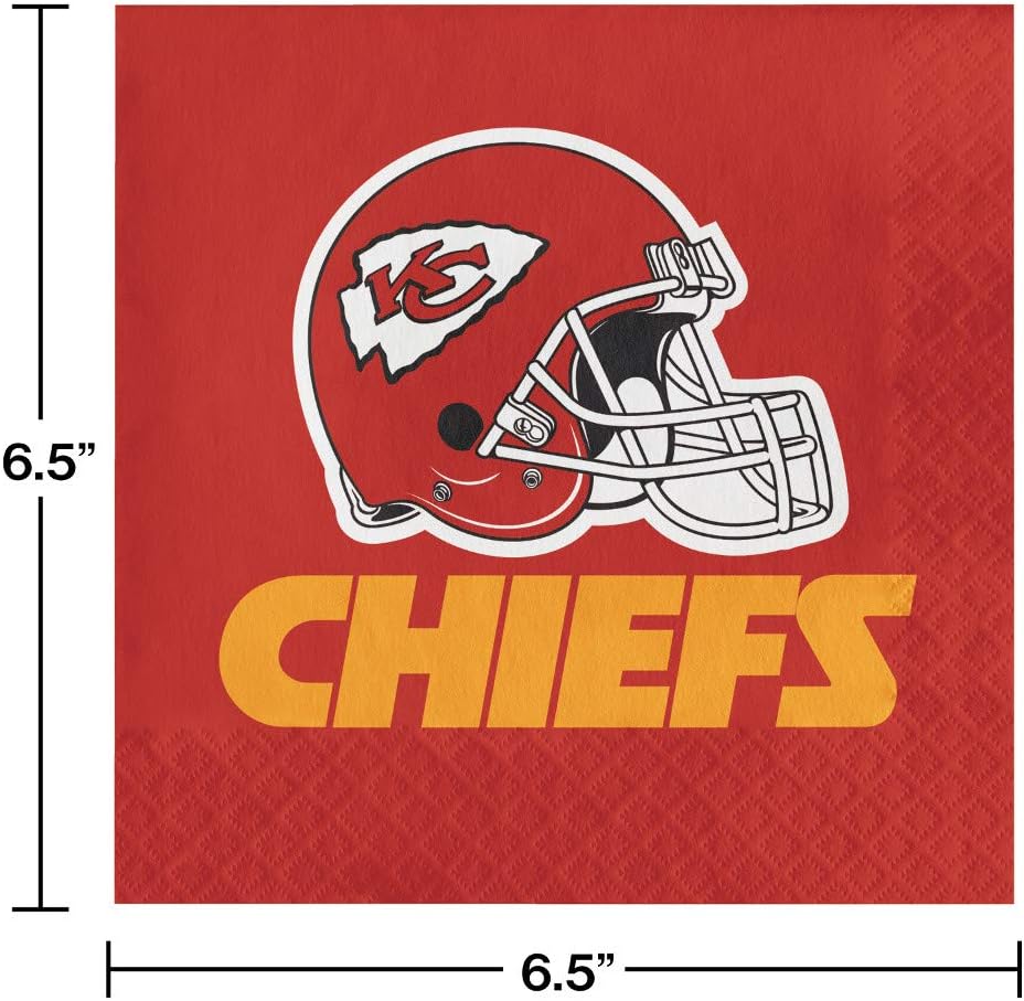 Creative Converting Kansas City Chiefs Tailgating Kit, Serves 8