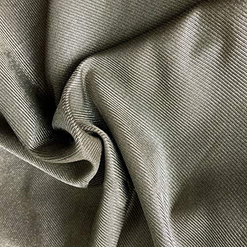 Earth/Grounding Conductive Silver Fiber Fabric EMF/RFID/EMI/RF Blocking Elastic Fabric Safe and Healthy to Skin Sold by 40"x59" inch