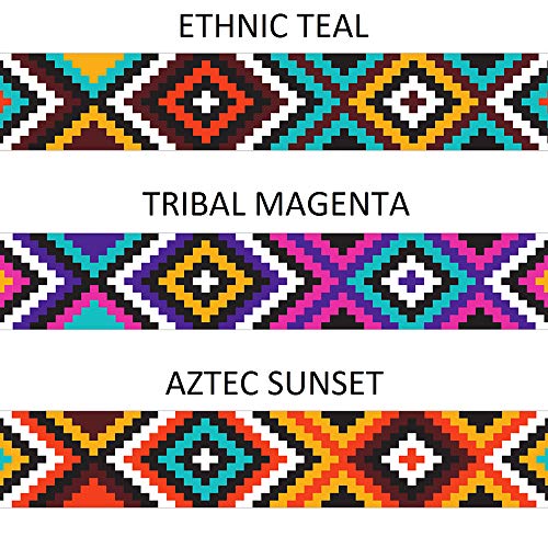 CollarDirect Aztec Cat Collar Breakaway Pack of 2 PCS Nylon Tribal Pattern Geometric Pet Kitten Collars for Cats (Aztec… - Image 2