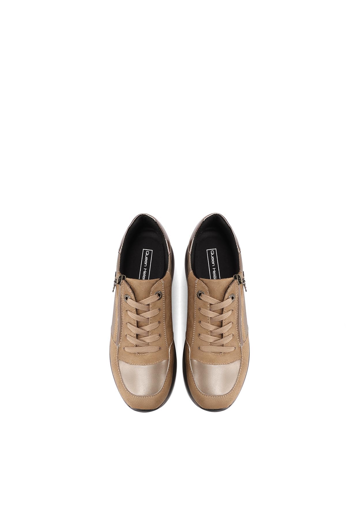 QUEEN HELENA Zapatillas altas con cremallera Zapatillas de deporte Platform Mujer X33-21