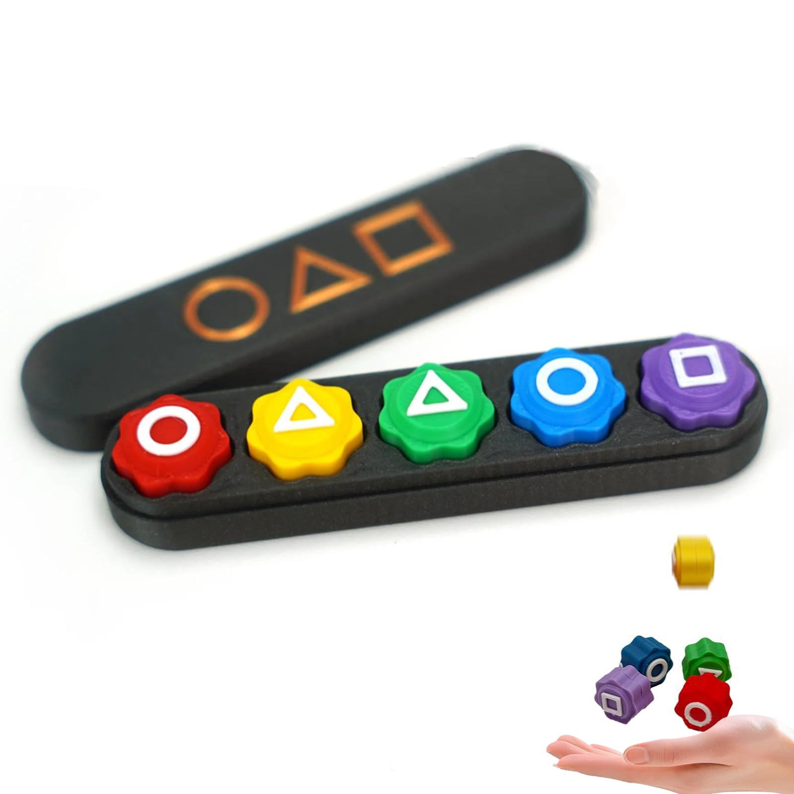 Generisch Gonggi-Spiel, Koreanisches Traditionelles Volksspiel, Jack-Stein-Set, Gong-Gi, Mini-Hand-, Augen-Koordinationstraining, Für Familientreffen (1 Stück)