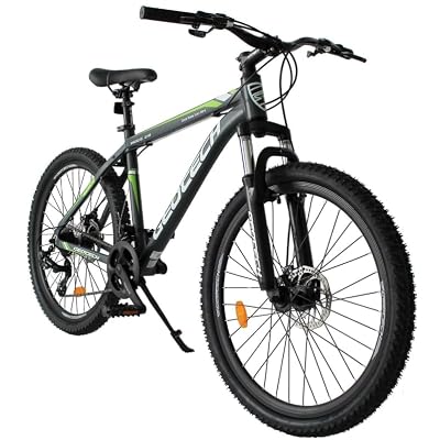 Geotech Mode 26 Econ 3 Gray/Green Mountain Bicycle