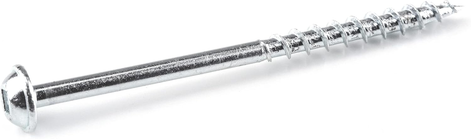 Kreg SML-C250-2000 Zinc Pocket Screws, 2 1/2 Inch #8 Coarse Thread, Maxi-Loc Head (2000 Count)