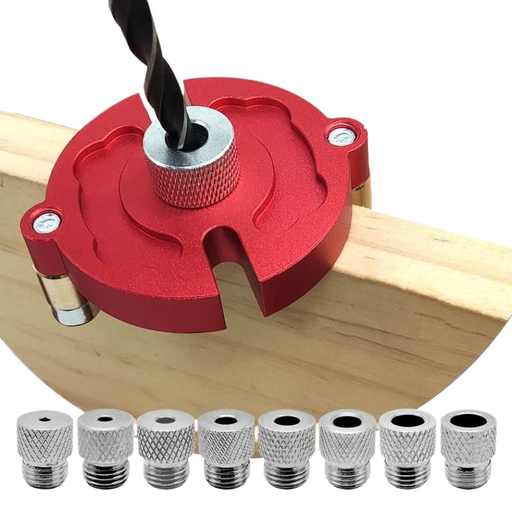 Plantilla de orificio vertical con localizador de guía de taladro y bujes de 3-10 mm