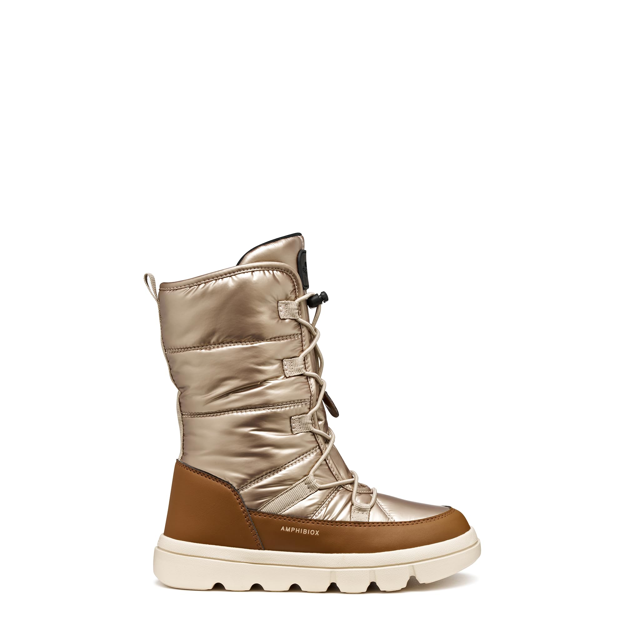 Geox Junior J Willaboom Girl B Abx Boots Champagne/Tobacco 25 EU