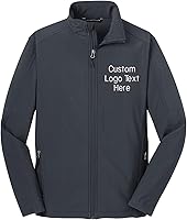 InkStitch Men's J317 Custom Embroidery Core Soft Shell Jacket - Waterproof, Breathable, Multicolor