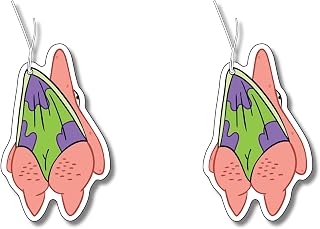 2 x Starfish Scented Tree Patrick Motif, Funny Fragrance Dispenser, Fragrance Tree Car Tuning, Air Purifier, Fragrance Pendants, Air Purifier, Joke Item