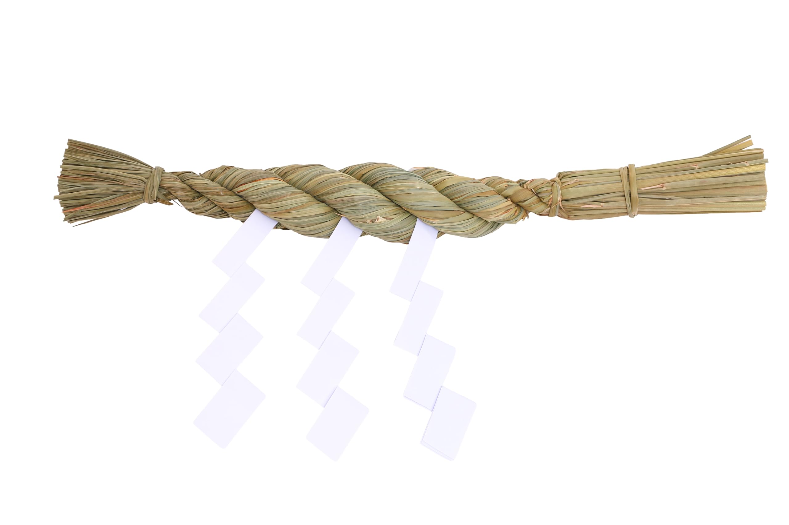 Amazon｜神棚の里 しめ縄 約45センチ 小型神棚板用 荒神 鼓動締め 藁