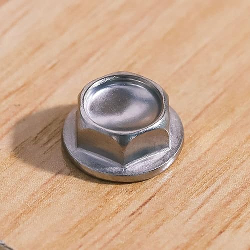 Miniatura 2 de Glvaner Tornillos autorroscantes de cabeza hexagonal de acero inoxidable 410 #14 x 1" 50 unidades de tornillos de perforación Tornillos de chapa