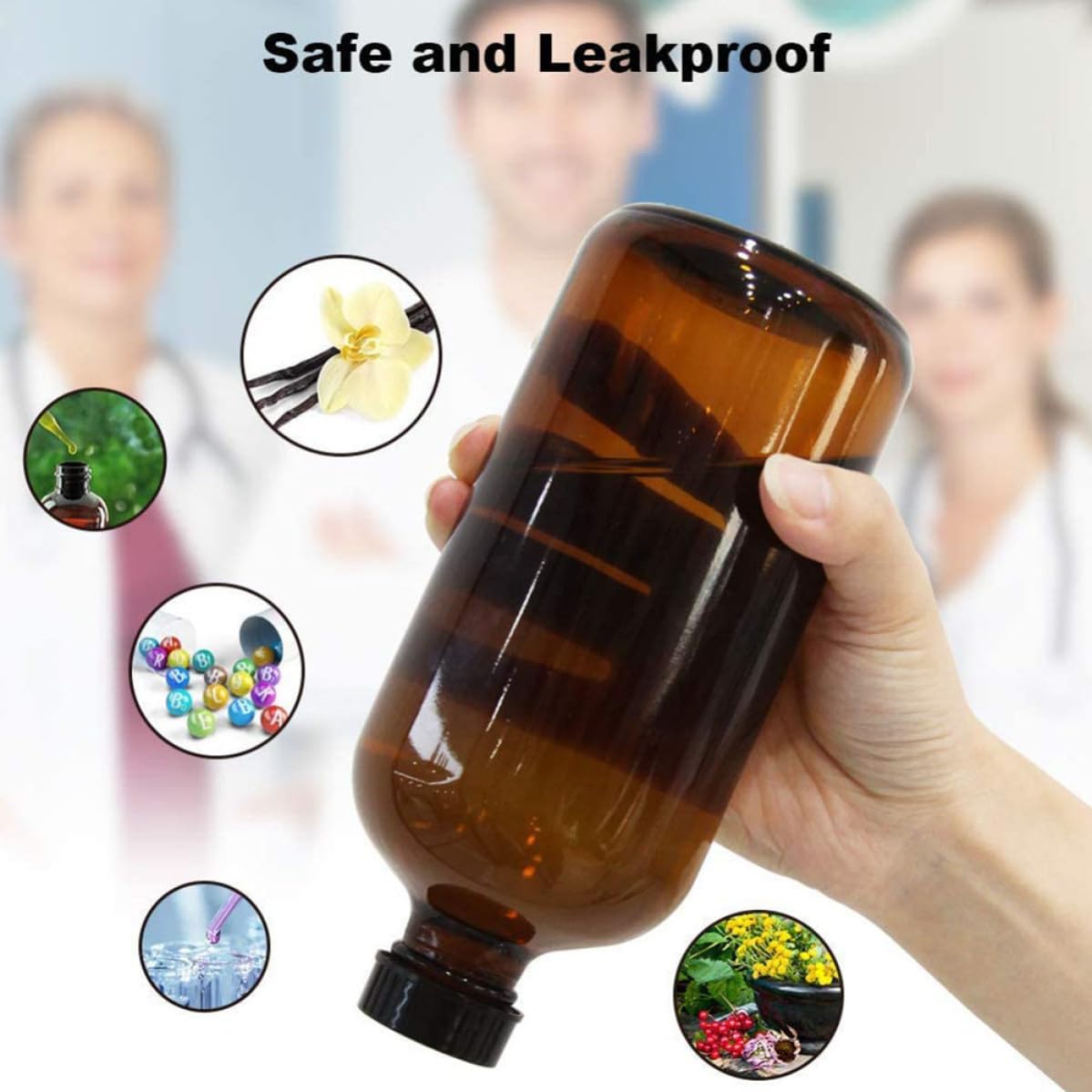 4juegos Botellas Dispensador de Bomba de Unidades Reutilizables para Loción Jabón Líquido y Champú Diseño Duradero y Ergonómico para Uso Doméstico Color Aleatorio