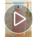 Image of WELTHERM Hanging Cloth Dryer Heavy Duty UV Protected dropdown Ceiling Cloth Dryer /Cloth Hanger /Cloth Drying Stand for Balcony /Clothes Stand for Drying Clothes