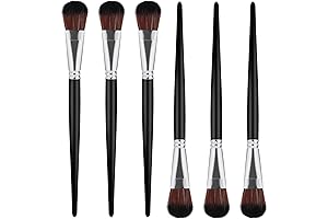 Round Head Bristle Brush for Acrylic Painting