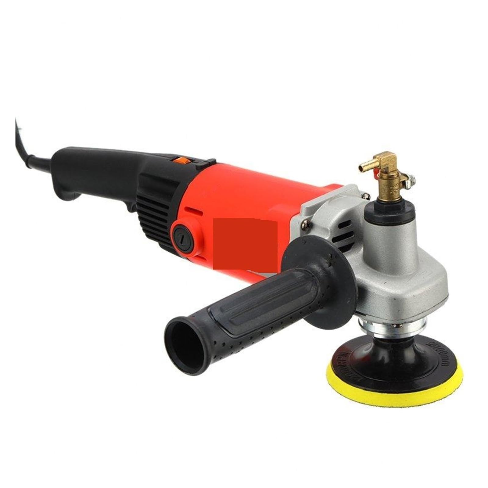 Lucidatrice a umido, 1400W Elettrico Marmo Granito Pietra bagnata Lucidatrice Smerigliatrice Levigatrice Mano Mulino ad acqua Angolo di velocità variabile