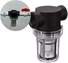 Pipeline Filter,Inline Mesh Screen, 1pcs 1/2" 3/4" 1" Inline Mesh Strainer, Water Pump Filter, Irrigation High Flow Pipeline Filter Gardening Connectors (Color:40 mesh, Size:1/2'') (Color : 40 Mesh,