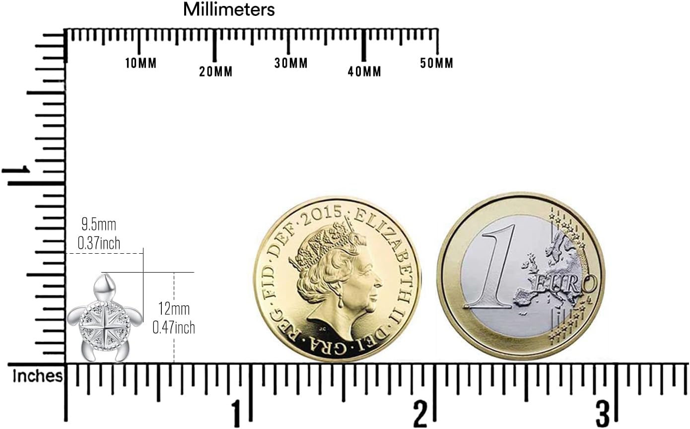 KINGWHYTE Animal Stud Earrings 925 Sterling Silver Axolotl Sloth Elephant Dinosaur Monkey Earring Hypoallergenic Jewelry Birthday Gifts for Women Mom Daughter Animal Lovers - Image 6