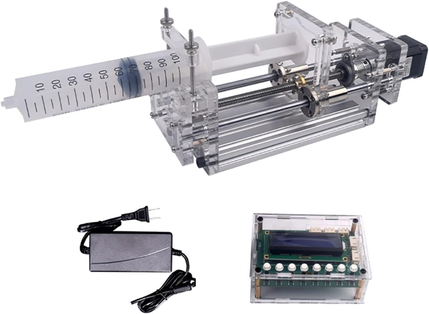 Diaphragm Pump 1150ML Laboratory Micro Syringe Pump Desktop Precision