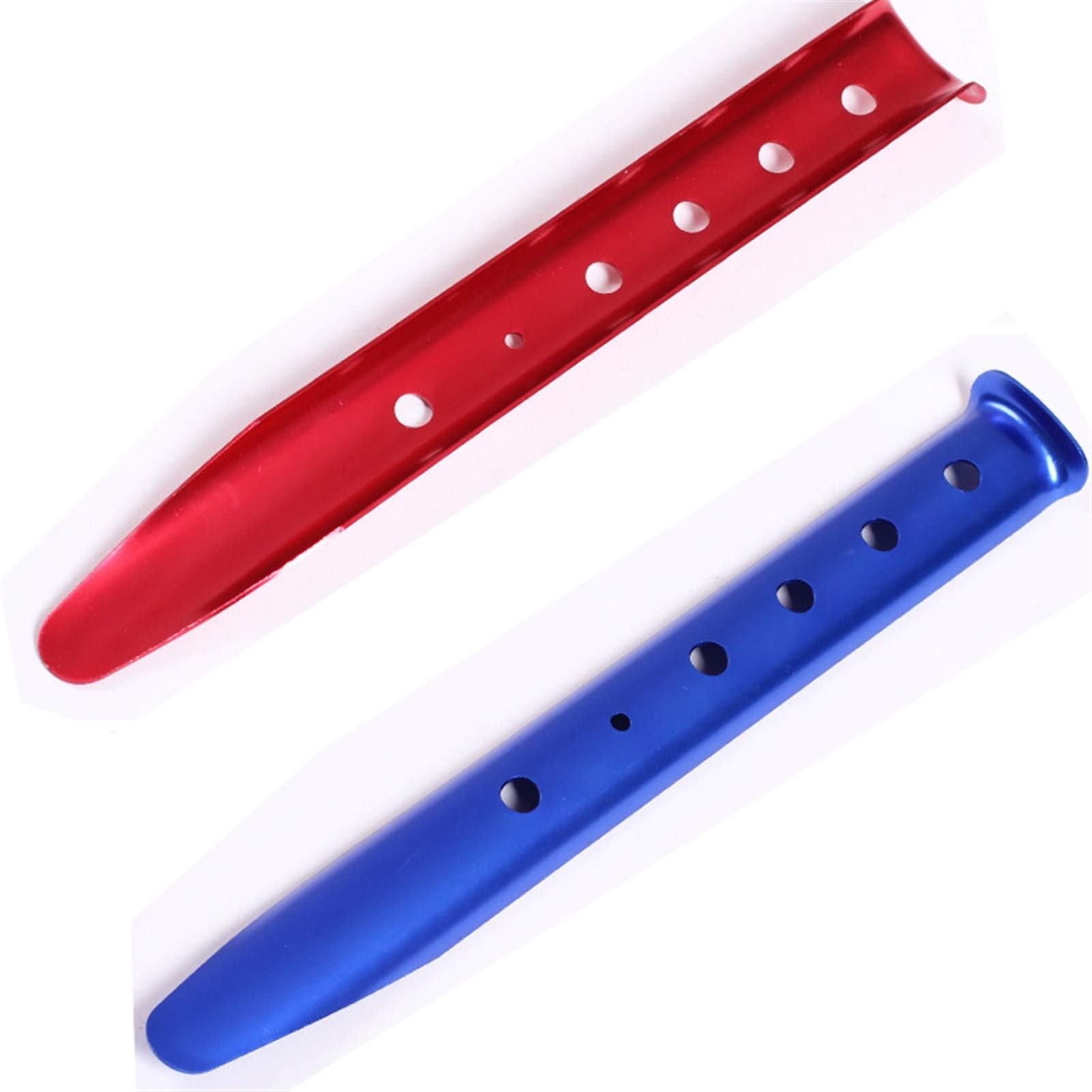 Solidny i trwały (6 sztuk) 23cm 31cm stop Camping markiza schronienie namiot z baldachimem piasek śnieg kołki do ziemi haczyk szpilki do paznokci do ogrodnictwa piesze wycieczki (długość 31 cm)
