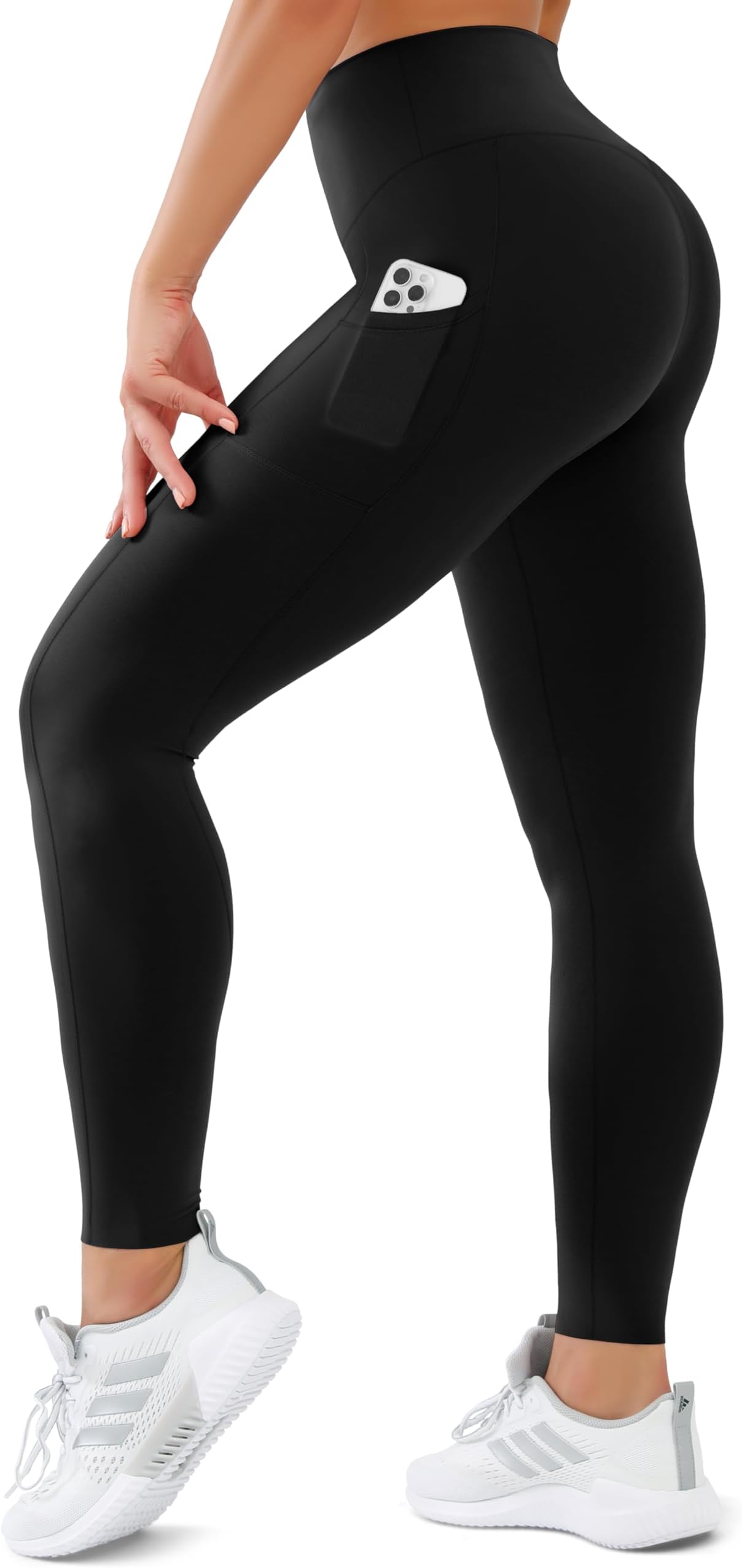High Waist Leggings for Women Tummy Control Buttery Soft Yoga Pants Ladies Gym Workout Running Leggings