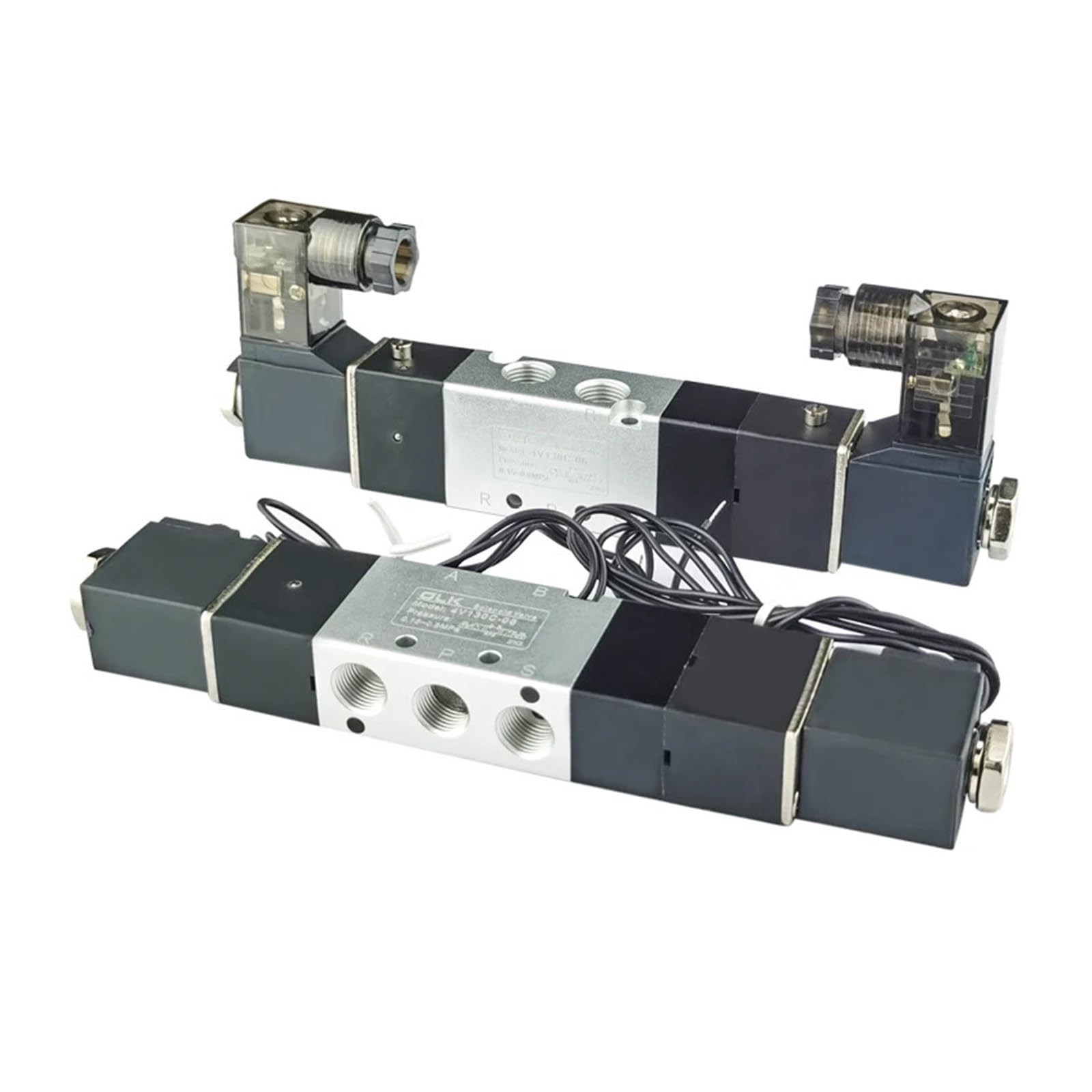 Distributeur pneumatique 3/2 Voies normalement fermé 3V130C-06 électrovanne d'air AC220V