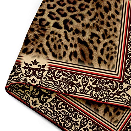 Emvency Throw Pillow Cover Case Beautiful Wild Leo Pattern Leopard Skin Shawl Animal Print Decorative Pillowcase 16"X16"(40Cmx40Cm) Case Cushion Cover For Bed Couch #TOP2