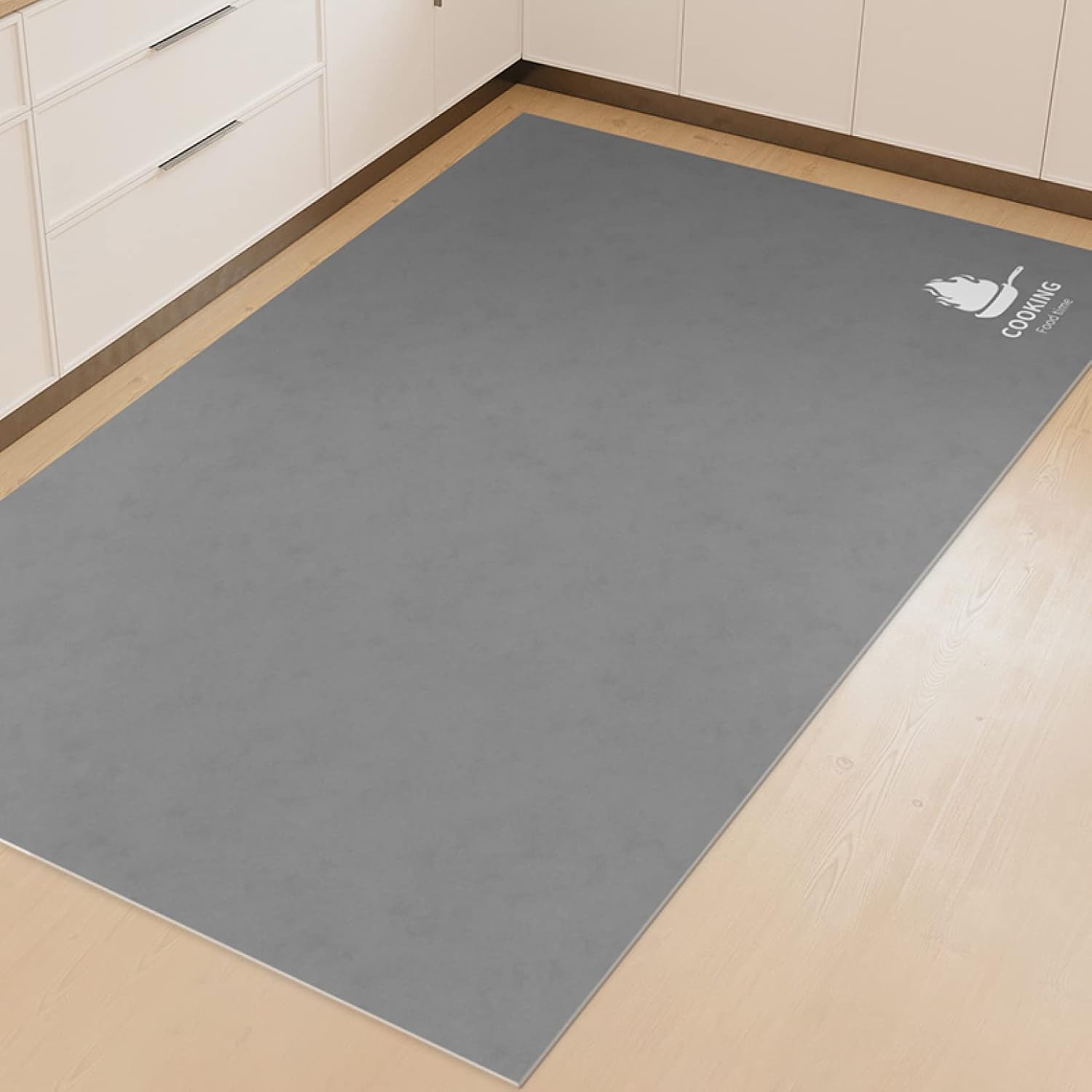 ロング 洗濯不要 カラー キッチンマット 滑り止め 付き 台所マット 長方形 キッチンラグ 玄関マット キッチン雑貨 防音 防水 防