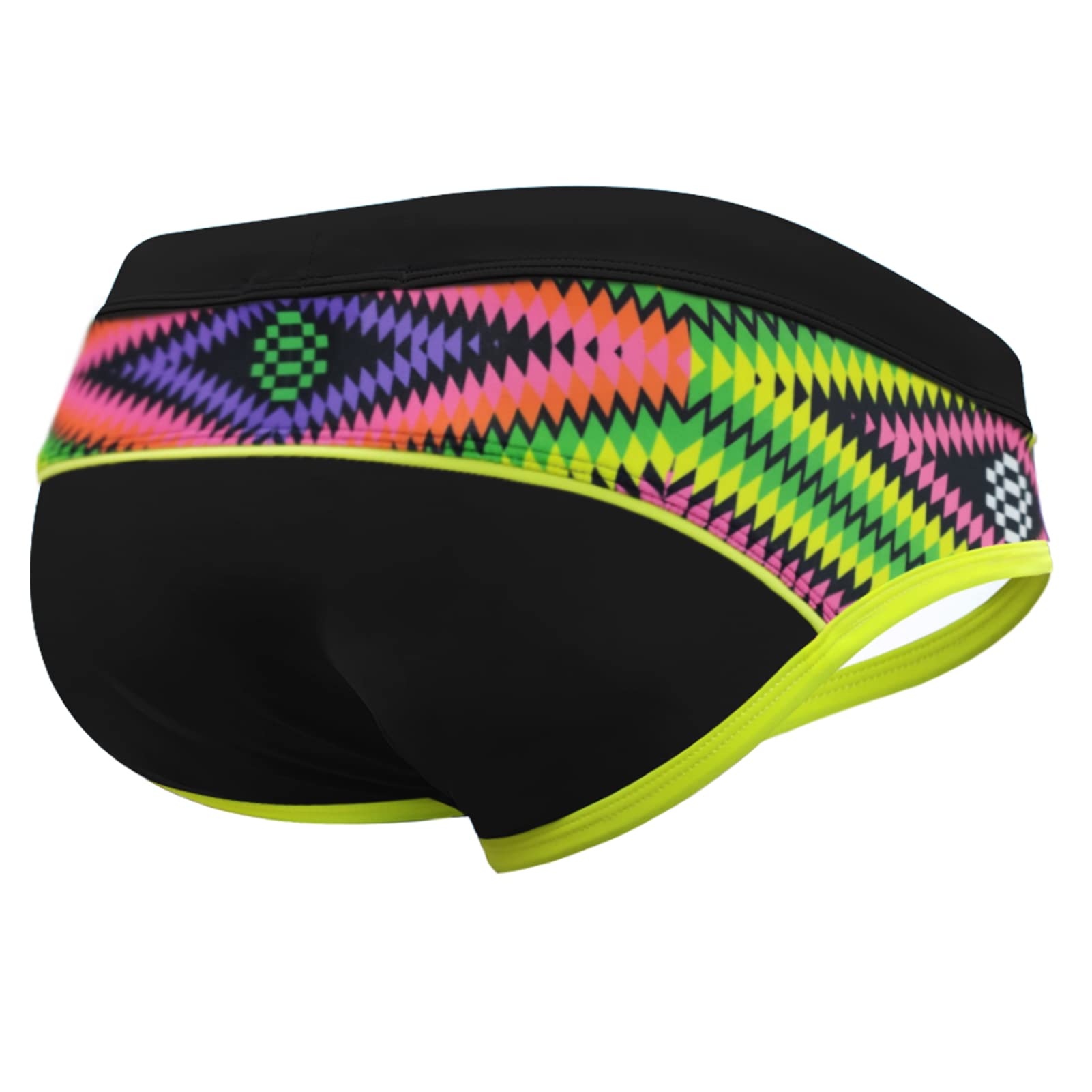 AIEOE Short de Bain Homme avec Rembourrage Amovible et Cordon de Serrage Slips de Bain