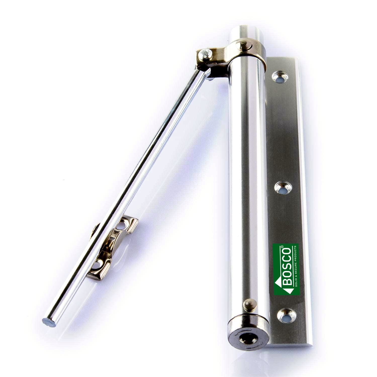 BOSCO Stainless Steel Spring Door Closers for Light Weight Door, Residential/Commercial Purpose with Fitting Set (Color Silver) (Spring Door Closer_1 Pc) (B0C5R9NQ9Q) Amazon Price History, Amazon Price Tracker