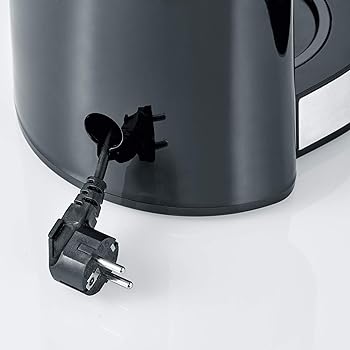 Cafetera de goteo para 10 tazas, Cafetera de filtro / Cafetera americana con jarra de cristal, Con placa calefactora y desconexión automática, Acero inoxidable cepillado / Negro, KA 48235