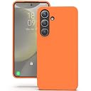 YATWIN Silicone Back Case for Samsung Galaxy S24, Soft-Touch Phone Back Cover for Samsung Galaxy S24 - Orange gallery image