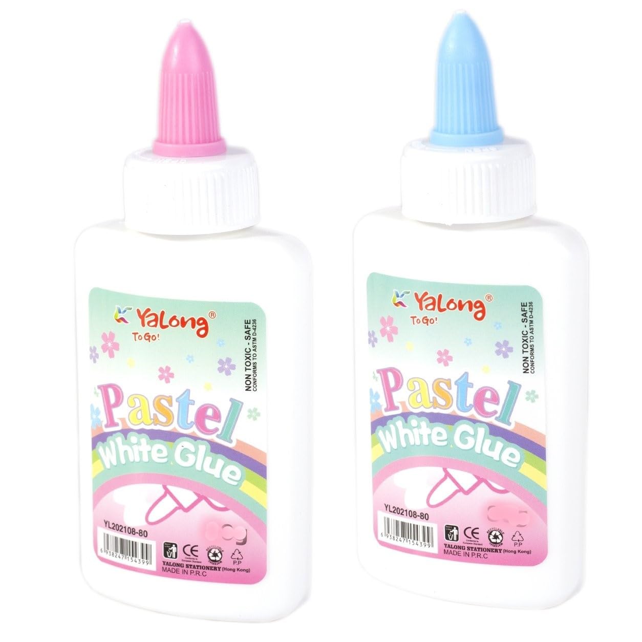 Yalong 2pc All Purpose Washable White Glue 120 grams Each