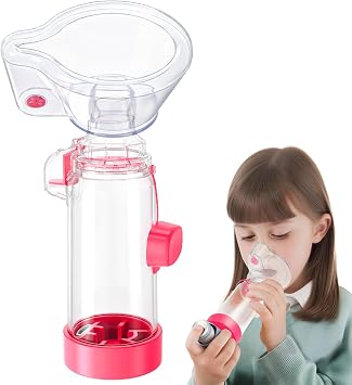 NESSI OTC Spacer Childrens mask spacers and Mouthpiece spacers for All Ages Pink