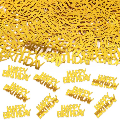 MARFOREVER Gold Confetti Centerpieces