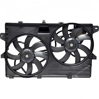 Radiator Cooling Fan Radiator Fan Assembly 7T4Z8C607B 9T438C607BB 9T4Z-8C607-A for Edge 2007 2008 2009 2010 2011 2012 2013 2014