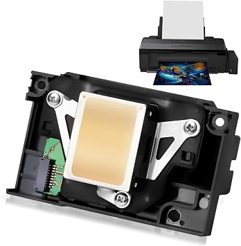 L1800 DTF Printhead Compatible with Epson L1800 DTF Printer, High-Precision 6-Color Print Head Compatible with L1800/L1800D/R1390/R1400/R1430/R1500W/R260/R270/R330