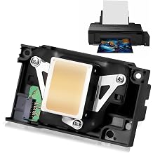 L1800 DTF Printhead Compatible with Epson L1800 DTF Printer, High-Precision 6-Color Print Head Compatible with L1800/L1800D/R1390/R1400/R1430/R1500W/R260/R270/R330