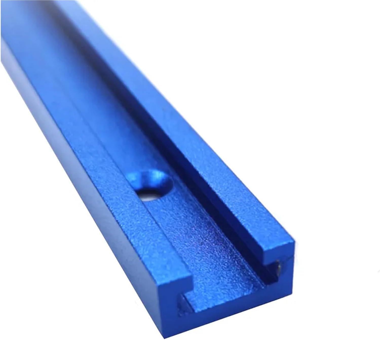 T-Track T19 Aluminum T-Track Miter Jig - Standard Gauge Guide Chute for Workbench and Table Saw(1pc 400mm)