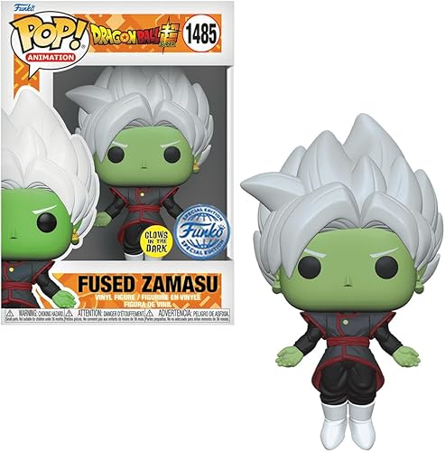 Miniatura 2 de Funko Pop! Dragonball Super Fused Zamasu (brilla en la oscuridad) Figura de vinilo #1485 Edición especial Coleccionables exclusivos