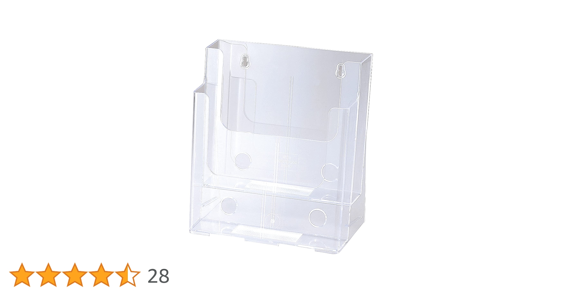 Amazon | セキセイ カタログスタンド A4 2段 CSD-2772 | カタログ