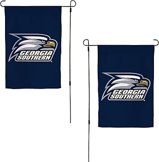 Desert Cactus Georgia Southern University GSU Garden Flag – 19 x 12 inch Georgia Southern Eagles Banner, For Outdoor Display and Events (Design A)
