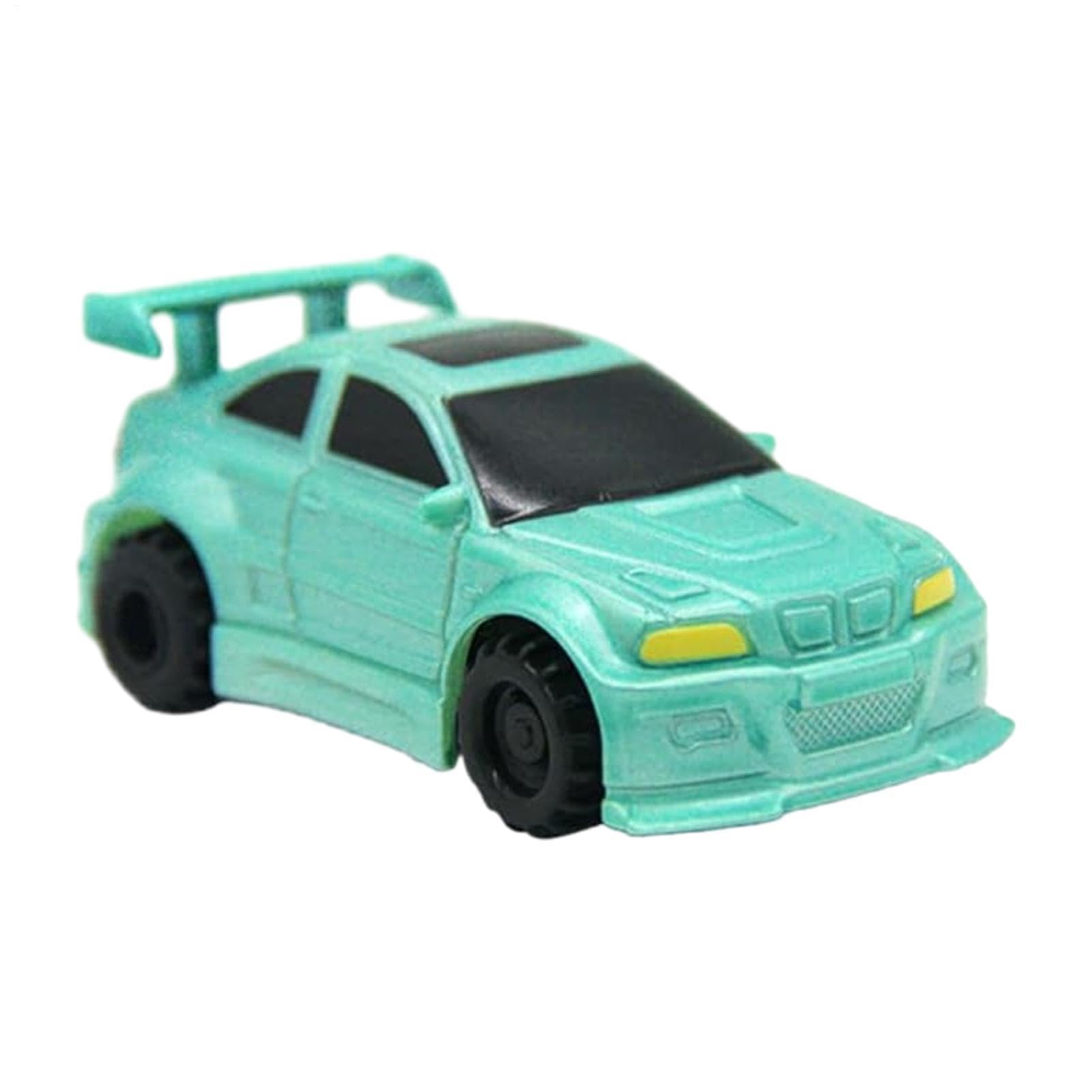 Inductive Car Toy, Toy Cars That Follows Drawn,with Magic Line Draw Pen,Enhances Logical Thinking, Mini Engineering Vehicle Bus for Boys Girls