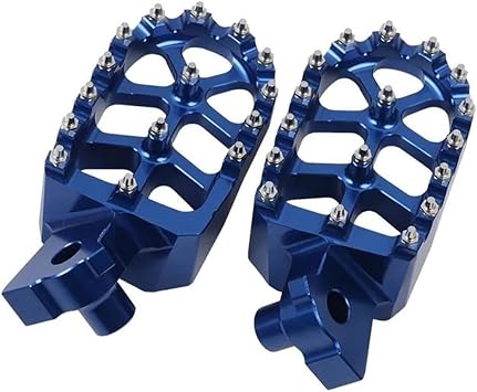 Motorbike Foot Rests For EC300 2000 For EC125 2009 For EC50 For EC200 For EC250 For EC 50 125 200 250 300 450 515 Foot Pegs Footrest PedalsBlue