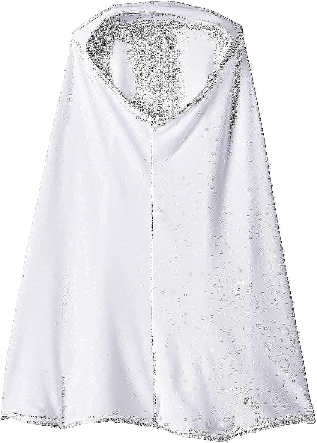 Girls Hijab Muslim Islamic Arab Scarf Headscarf Abaya Cap Basic, Medium, White - Slim Fit