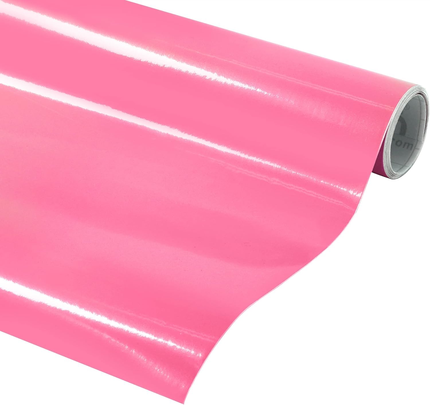 VViViD DECO65 Soft Pink Gloss Permanent Adhesive Craft Vinyl for Cricut, Silhouette & Cameo (24" x 150ft)