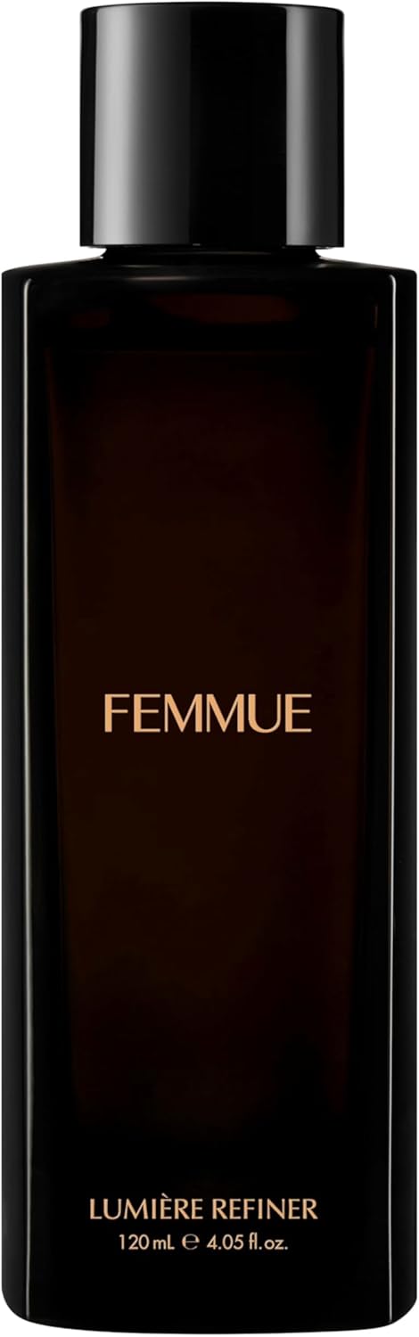 FEMMUE Lumière Refiner Exfoliating Essence (4.05 fl oz) | Hydrating Korean Toner with AHA, BHA, PHA & Vitamin C | Gently Smoothes Skin Texture & Evens Tone | Preps Skin for Serums & Moisturizers