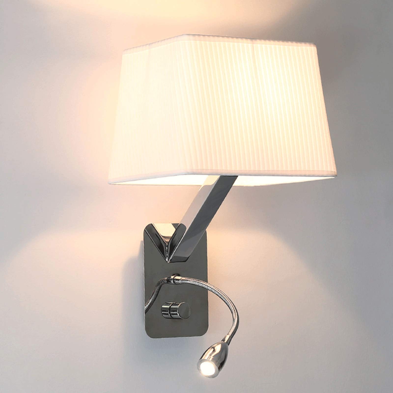 Aplique de pared para mesita de noche que ahorra espacio 4
