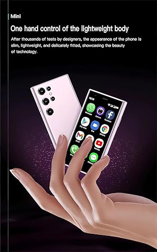 Miniatura 9 de Broisae Mini teléfono celular desbloqueado 3G Mini Smartphone Android 8.1 Teléfono más pequeño del mundo 3.0 Pequeño Smartphone Dual Sim Teléfonos