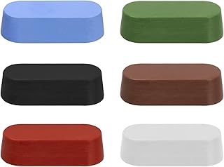 DSMART Metal Polishing Buffing Compound Sets 6oz (1oz* 6Pcs) Polish Rouge Bar for Buffing Aluminum Stainless Steel Jewelry from Course to Fine Polish Compound Bar