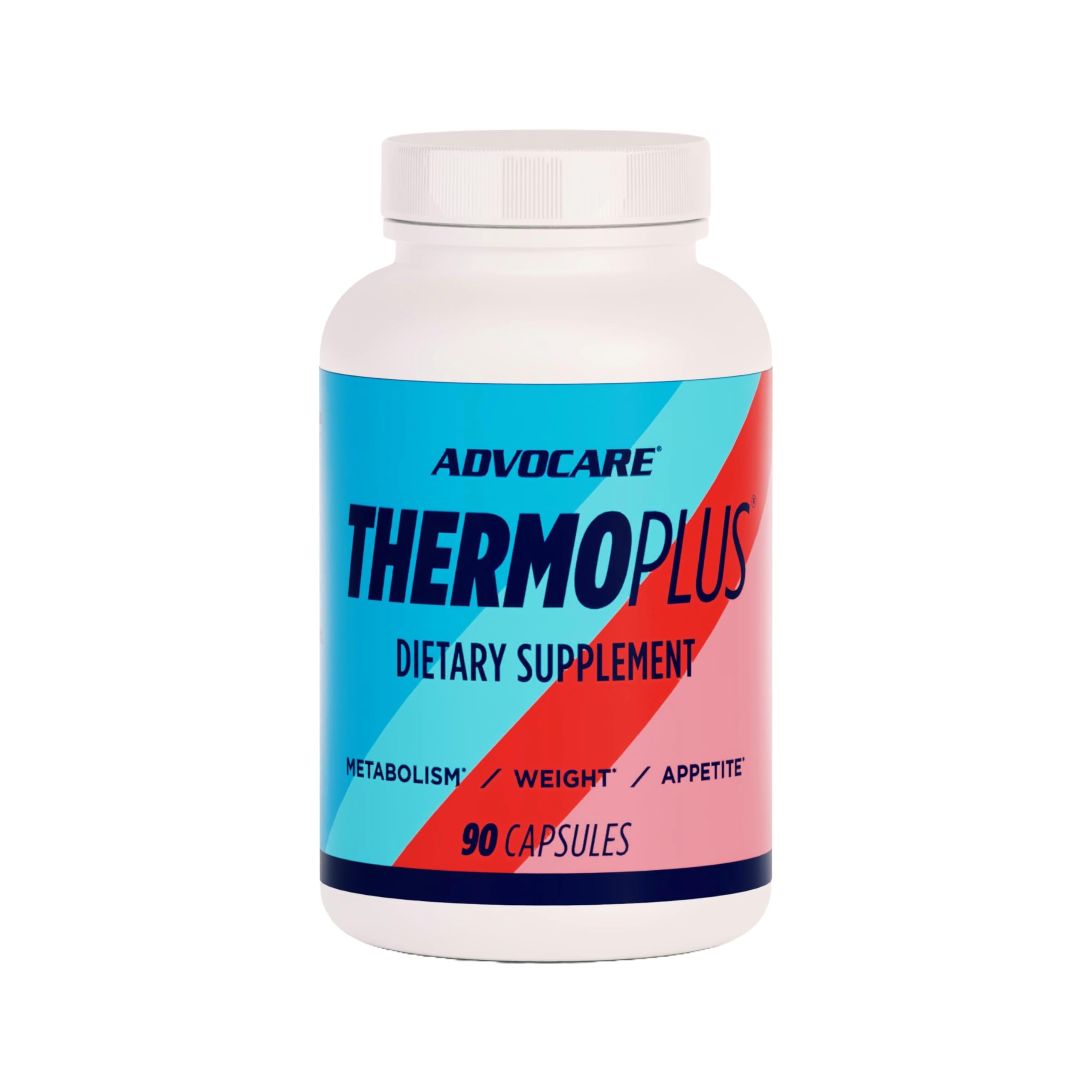 AdvoCare ThermoPlus Vitamin & Herbal Dietary Supplement - Supports Healthy Metabolism* - Contains Thiamine, Sage Extract & Oolong Tea Extract - 90 Capsules